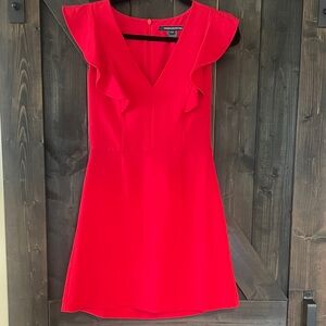 French Connection Bright Red Mini Dress